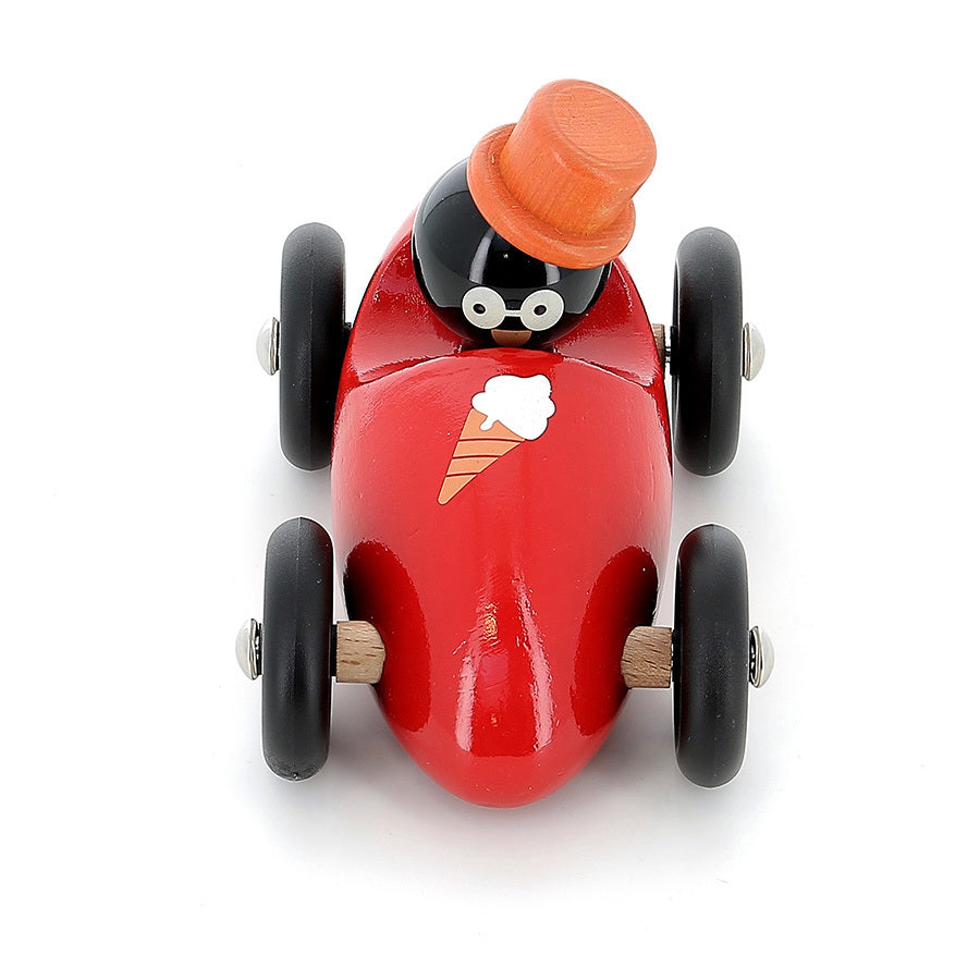 Vilac - Voiture en bois Boizoos, René le pingouin - 1 an+