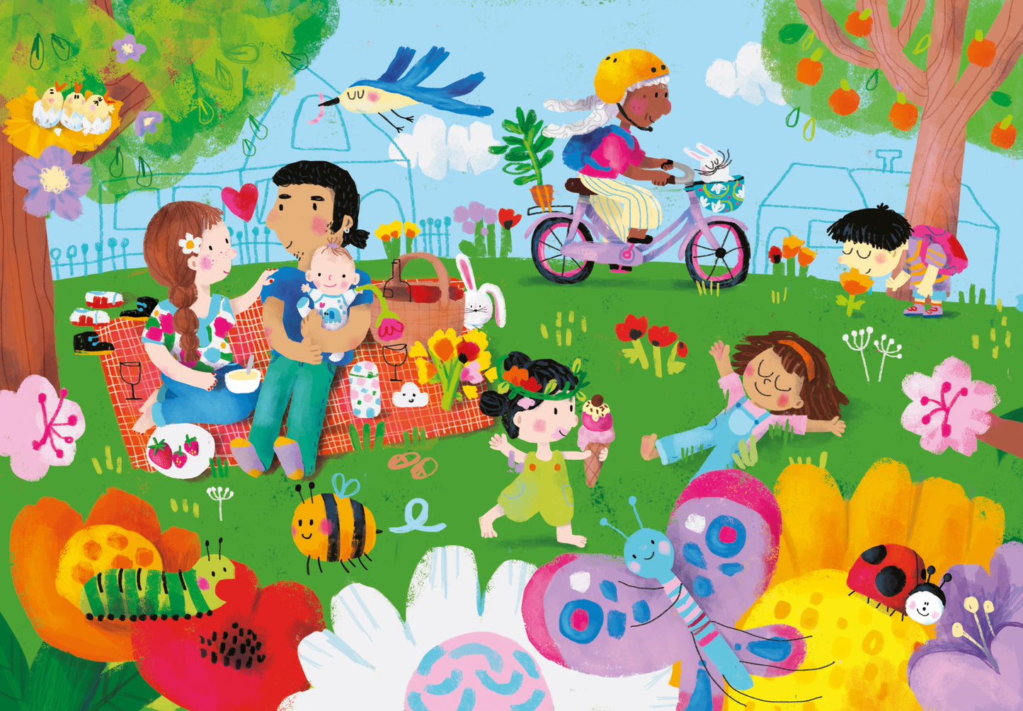 Livre puzzle - Les 4 saisons - 2 ans+