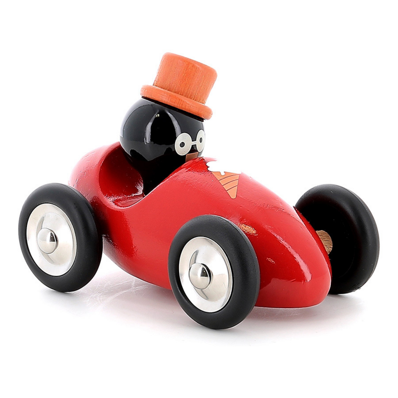 Vilac - Voiture en bois Boizoos, René le pingouin - 1 an+