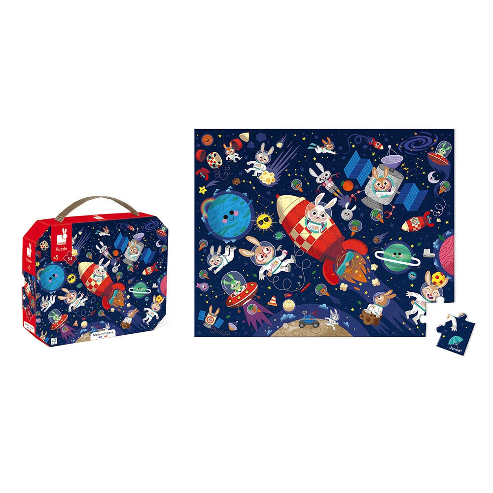 Janod - Puzzle fusée 54 pièces
