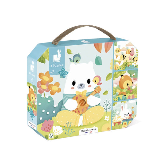 Janod - 4 Puzzles évolutifs Pure
