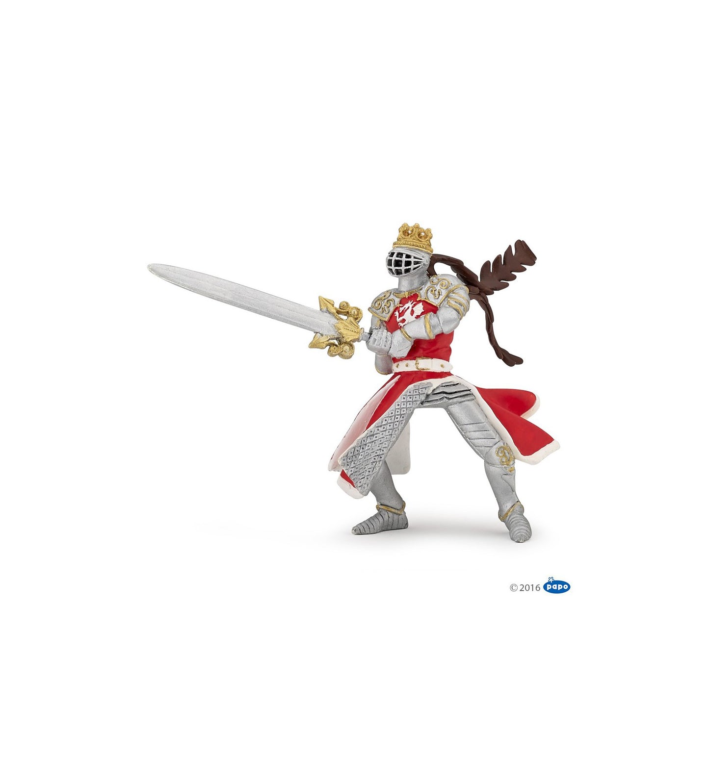 Papo - Figurine Roi au dragon à l'épée