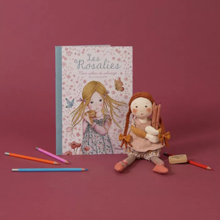 Moulin roty - Les Rosalies - Cahier de coloriage - 3 ans+