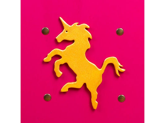 Bouclier Kamelot Rose avec Licorne