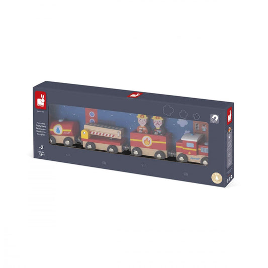 Janod - Train Pompiers - Story