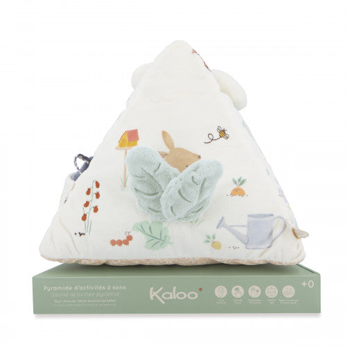Kaloo - Triangle d'activités sonores en tissu