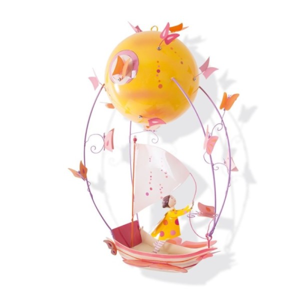 Mobile l'oiseau bateau - naissance+